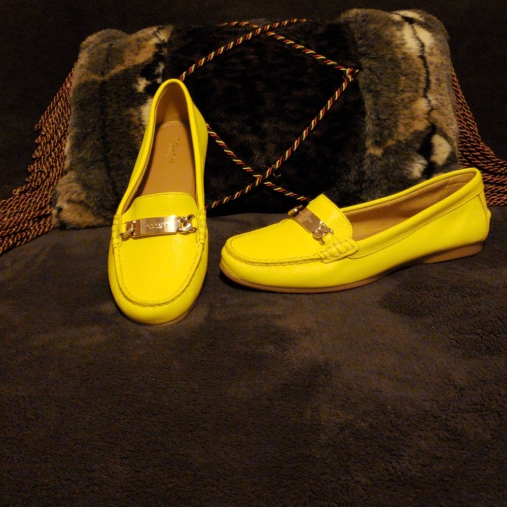 New Olive Coach Loafers